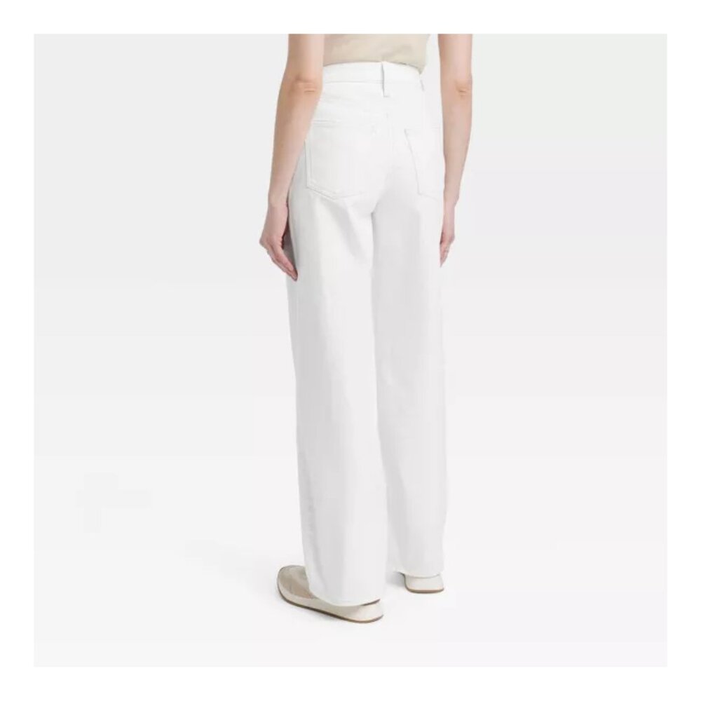 NWT Women's High-Rise Wide Leg Jeans - Universal Thread™ - Picture 2 of 3